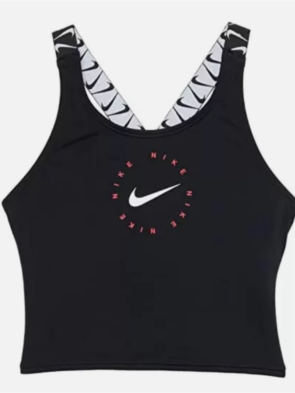 Nike Logo Tankini Swim or Tank Top